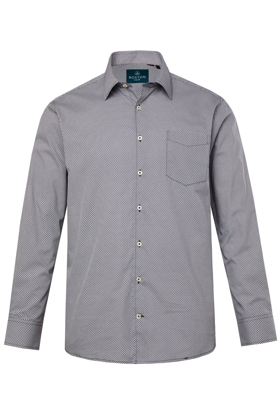 Рубашка делового покроя Regular Fit Boston Park, серый
Рубашка делового покроя Regular Fit Boston Park, серый