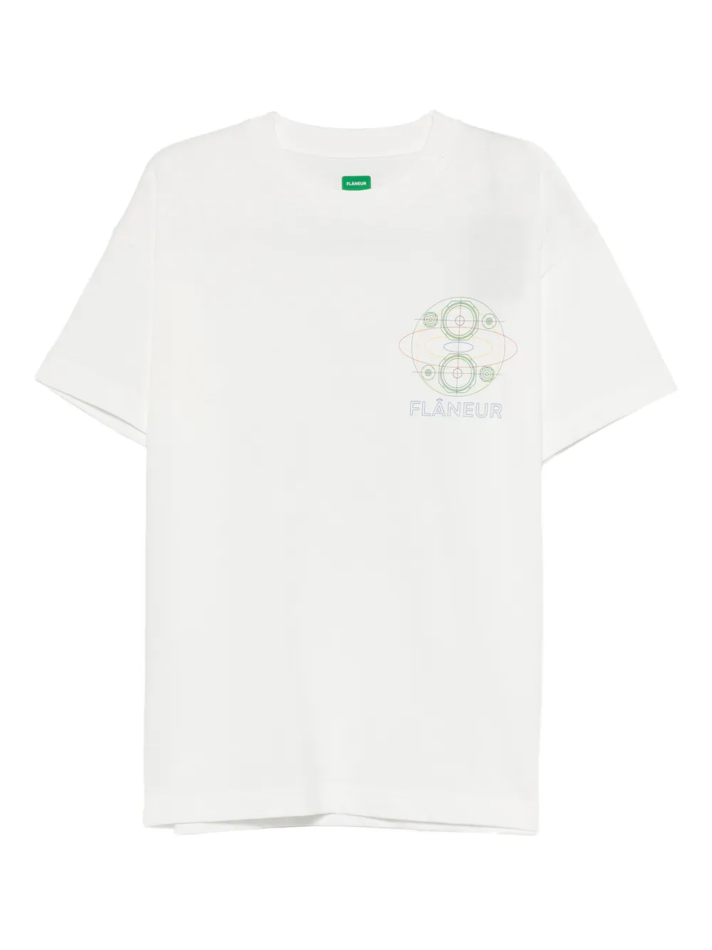 Футболка с принтом в виде динамика Flâneur, белый
Футболка с принтом в виде динамика Flâneur, белый