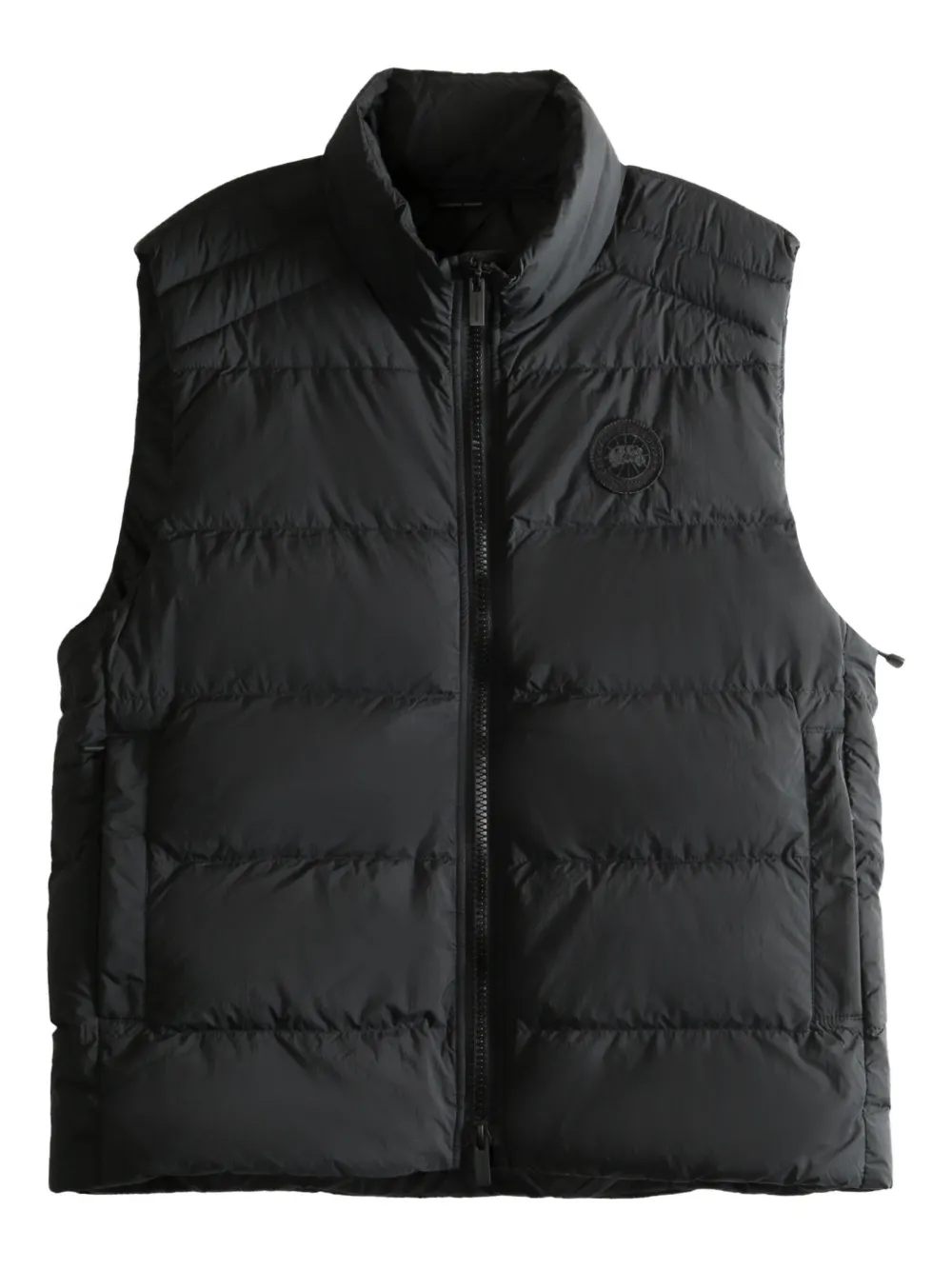 Стеганый жилет на молнии Canada Goose, черный
Стеганый жилет на молнии Canada Goose, черный