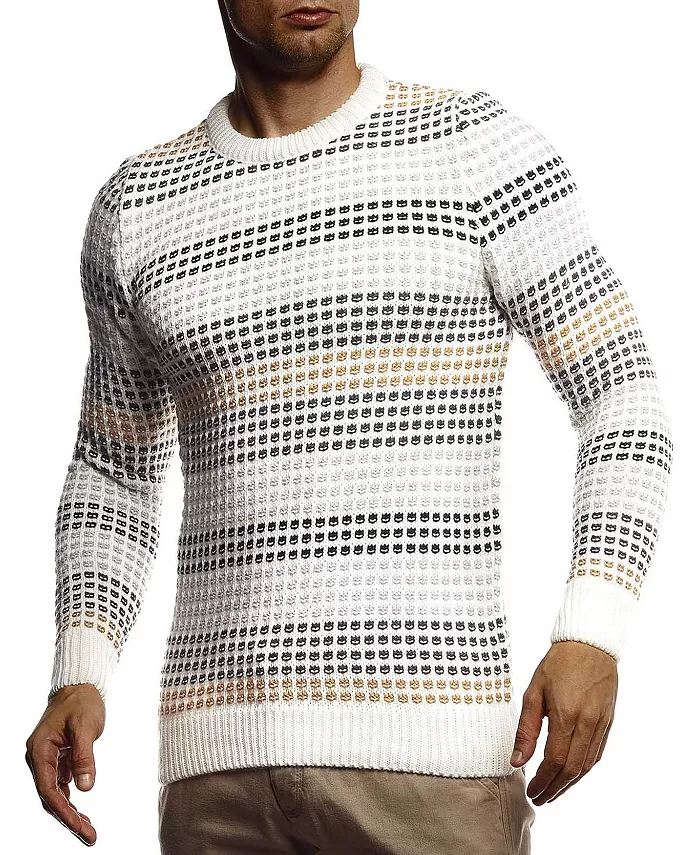 Мужской стильный свитер с длинным рукавом, худи-пуловер, толстовка для мужчин, slim fit Leif Nelson, коричневый/бежевый
Мужской стильный свитер с длинным рукавом, худи-пуловер, толстовка для мужчин, slim fit Leif Nelson, коричневый/бежевый