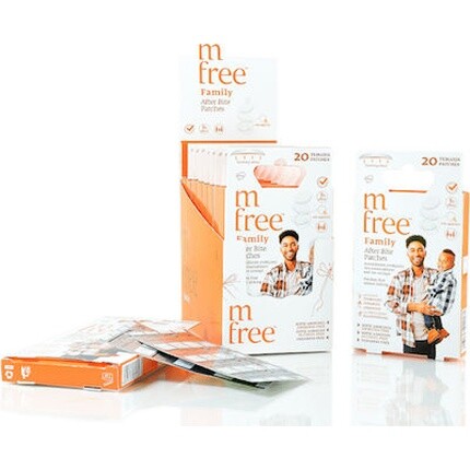 Пластыри Family After Bite - успокаивающие пластыри для укусов насекомых с маслом виноградных косточек, мятой и лавандой - 20 шт M-Free
Пластыри Family After Bite - успокаивающие пластыри для укусов насекомых с маслом виноградных косточек, мятой и лавандой - 20 шт M-Free