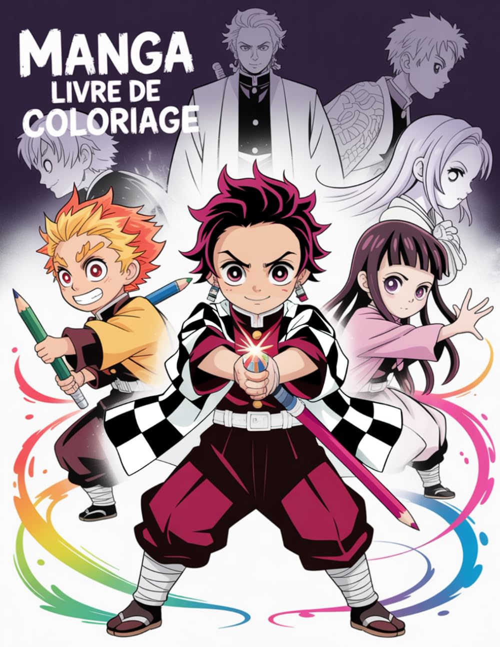 Manga Livre De Coloriage: Le cadeau idéal pour les fans d’anime, de manga et les futurs mangakas'
Manga Livre De Coloriage: Le cadeau idéal pour les fans d’anime, de manga et les futurs mangakas'