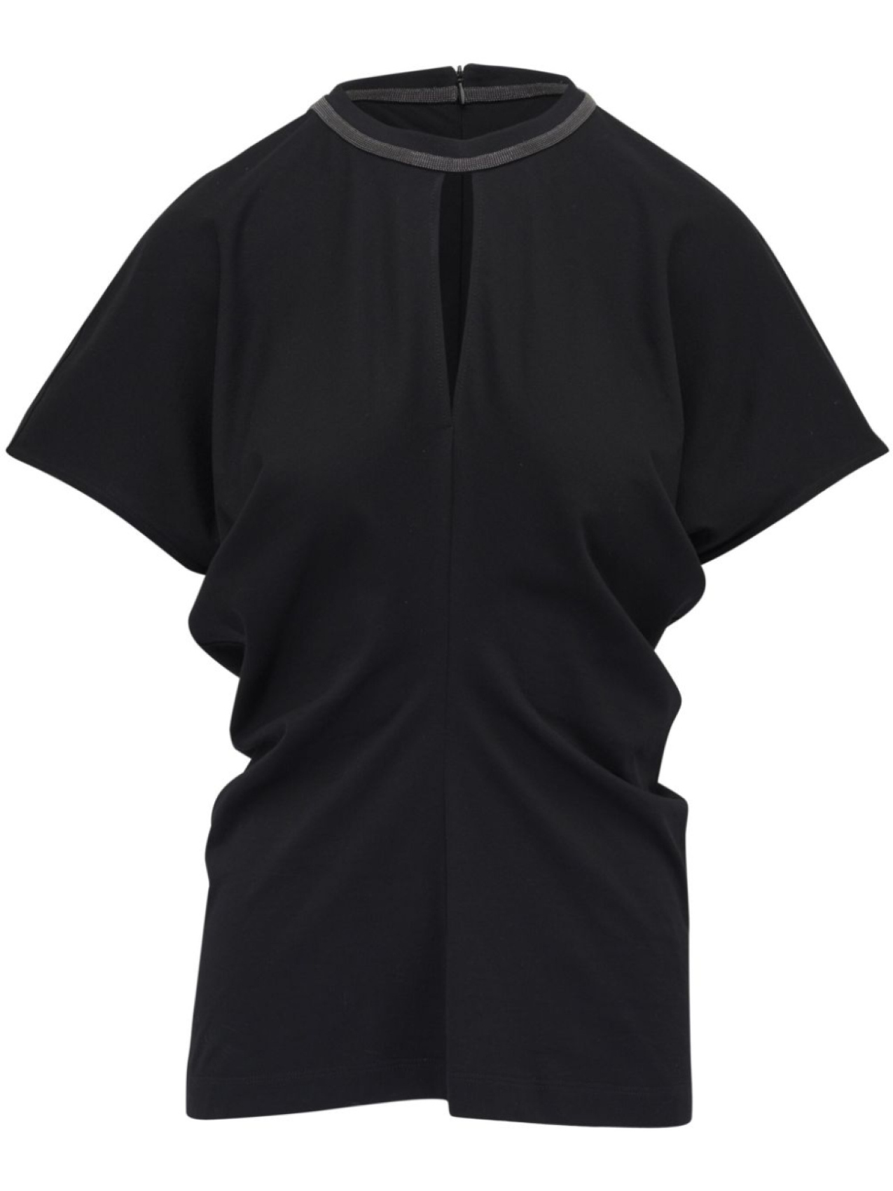 Brunello Cucinelli футболка с декором Monili, черный
Brunello Cucinelli футболка с декором Monili, черный