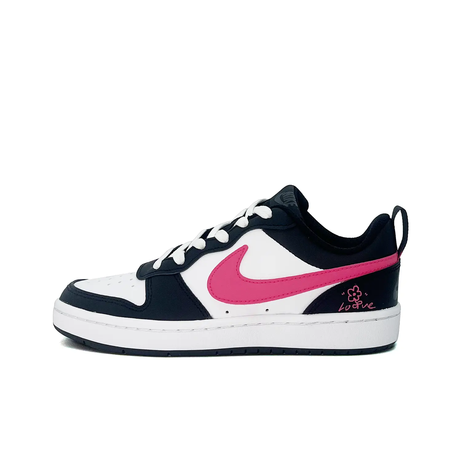 Nike Court Borough Love Blossom Low top детские скейтборд кроссовки Black
Nike Court Borough Love Blossom Low top детские скейтборд кроссовки Black