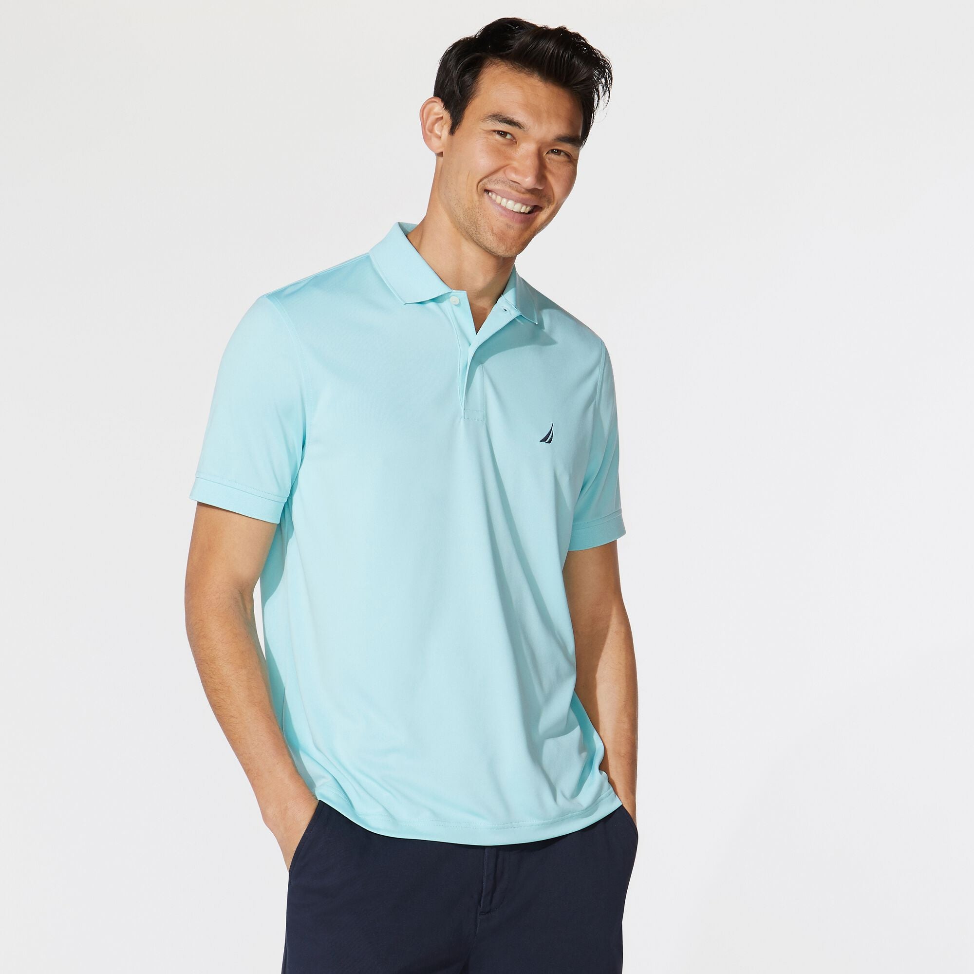 Мужская футболка-поло для гольфа Nautica Classic Fit Performance, цвет harbor mist
Мужская футболка-поло для гольфа Nautica Classic Fit Performance, цвет harbor mist