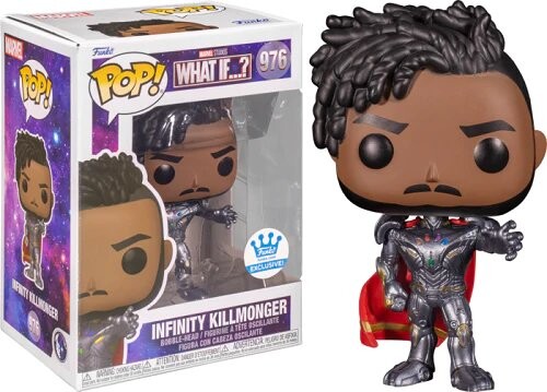 Funko POP! Marvel What If..., коллекционная фигурка, Infinity Killmonger, Серый, Funko POP! Marvel What If..., коллекционная фигурка, Infinity Killmonger
Funko POP! Marvel What If..., коллекционная фигурка, Infinity Killmonger, Серый, Funko POP! Marvel What If..., коллекционная фигурка, Infinity Killmonger