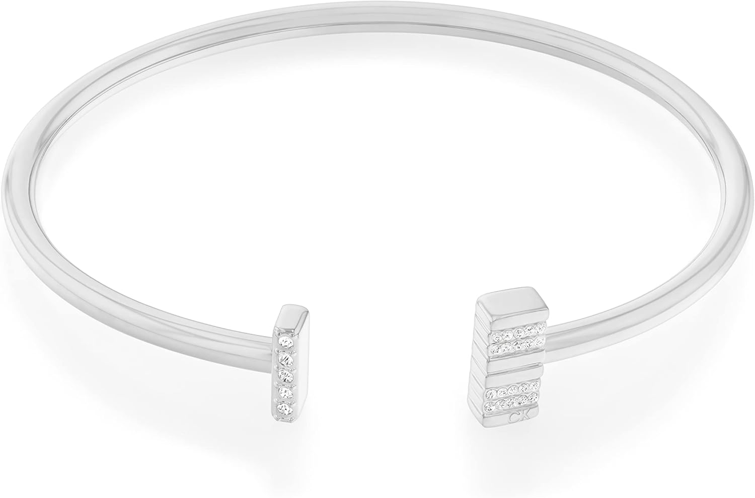 Женский браслет Calvin Klein из нержавеющей стали с эффектом памяти и кристаллами: элегантный гламур с декорированным отверстием, Silver
Женский браслет Calvin Klein из нержавеющей стали с эффектом памяти и кристаллами: элегантный гламур с декорированным отверстием, Silver