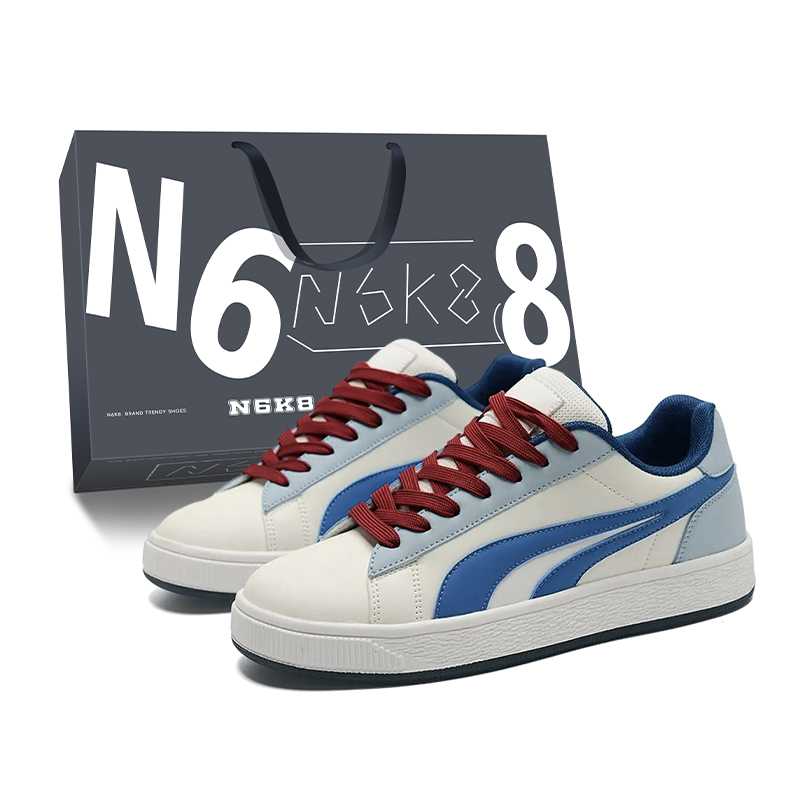 N6K8 Скользоустойчивые износостойкие низкие скейтерские кроссовки унисекс синие, цвет Blue
N6K8 Скользоустойчивые износостойкие низкие скейтерские кроссовки унисекс синие, цвет Blue