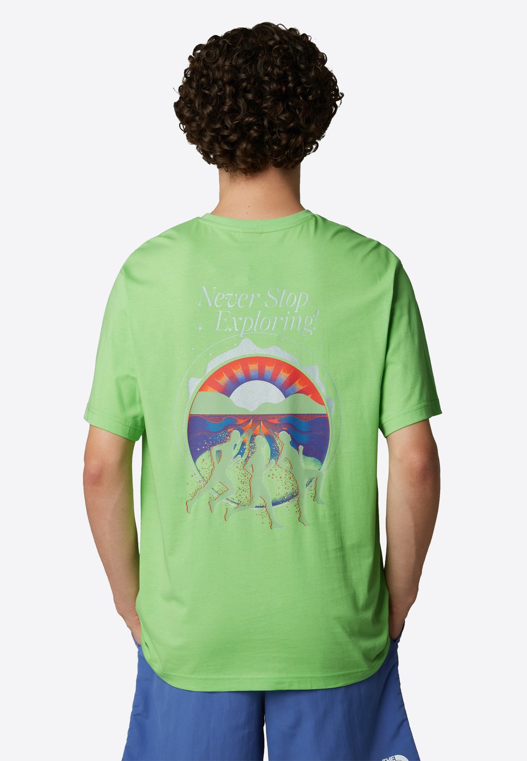Футболка с принтом NEVER STOP The North Face, светло-зеленый
Футболка с принтом NEVER STOP The North Face, светло-зеленый
