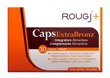 Rougj Cap ExtraBronz 30 капсул Добавка для стимуляции выработки меланина
Rougj Cap ExtraBronz 30 капсул Добавка для стимуляции выработки меланина