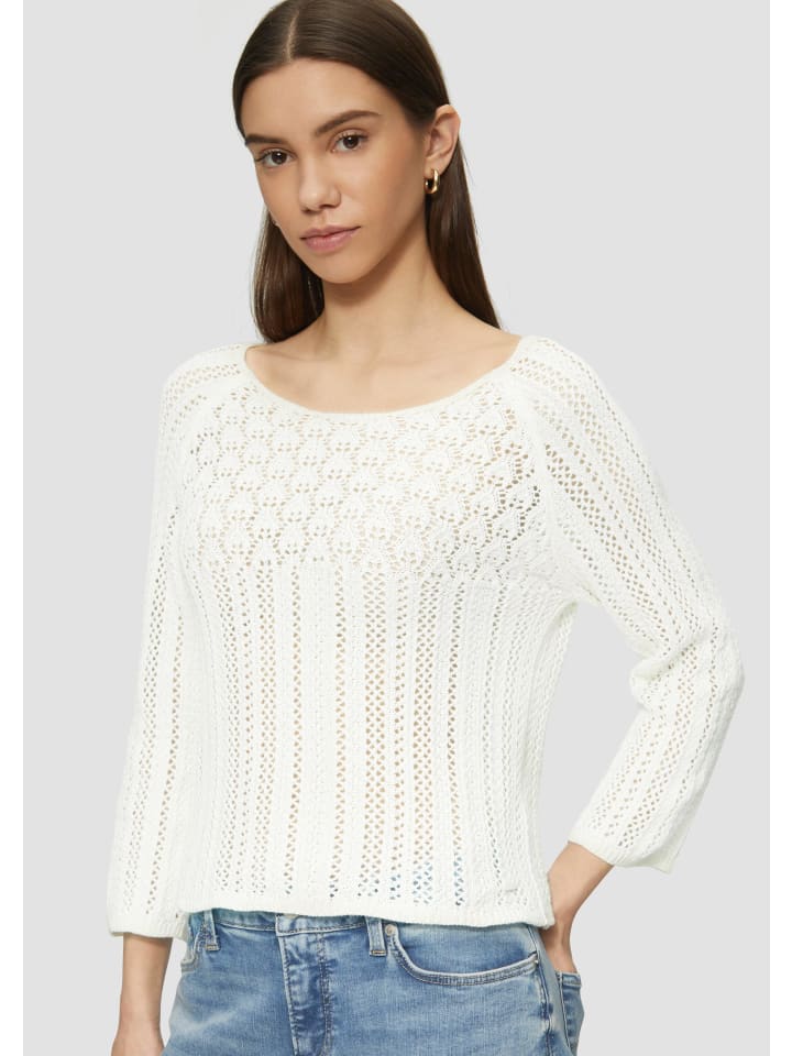 Вязаный свитер QS, кремовый
Вязаный свитер QS, кремовый
