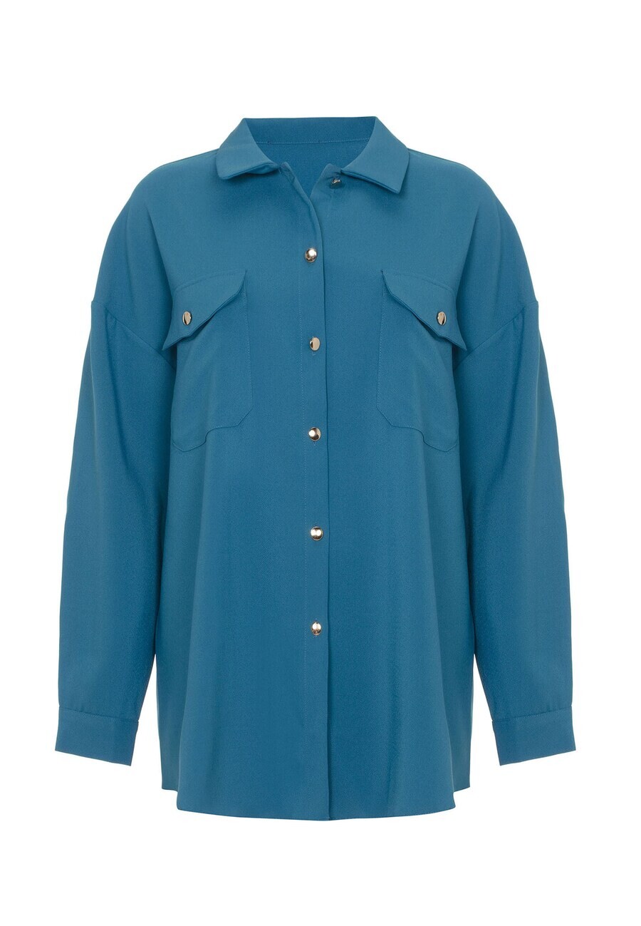 Длинная блузка Jimmy Sanders Blouse, синий
Длинная блузка Jimmy Sanders Blouse, синий