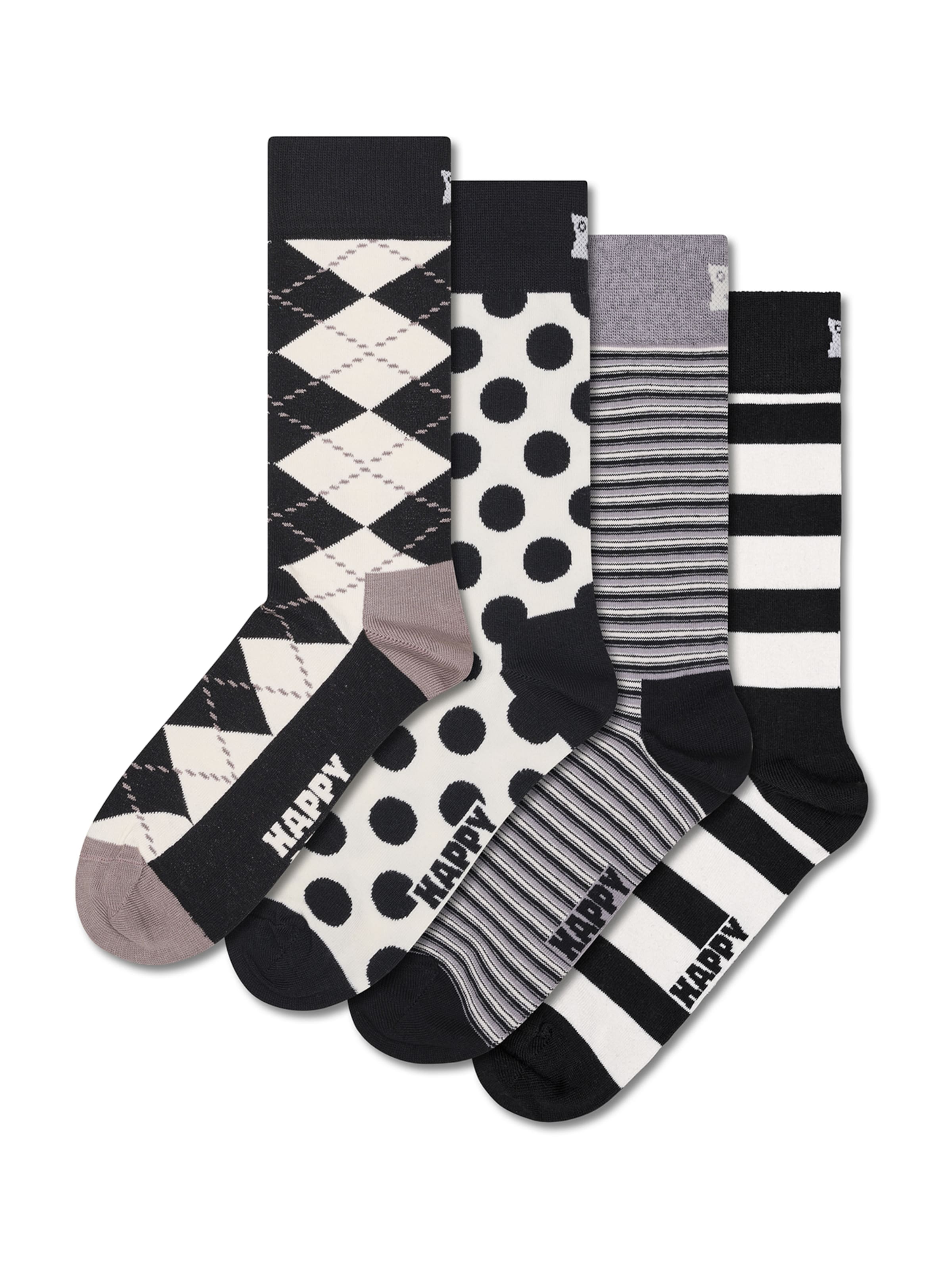 Happy Socks Носки 'Black And White' в черном, белом
Happy Socks Носки 'Black And White' в черном, белом