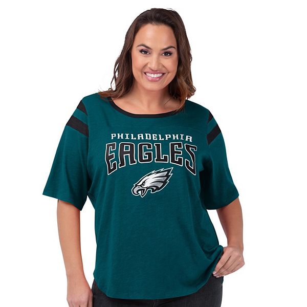 Женская зеленая футболка Philadelphia Eagles plus size linebacker G-Iii 4Her By Carl Banks
Женская зеленая футболка Philadelphia Eagles plus size linebacker G-Iii 4Her By Carl Banks