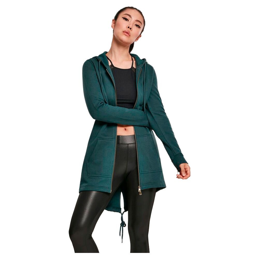 Толстовка Urban Classics Parka, зеленый 
Толстовка Urban Classics Parka, зеленый
