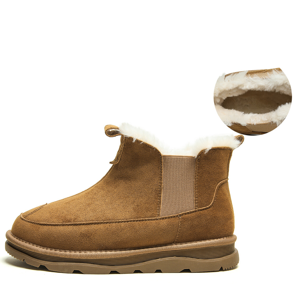 Зимние ботинки мужские Mulinsen, коричневый 
Зимние ботинки мужские Mulinsen, коричневый