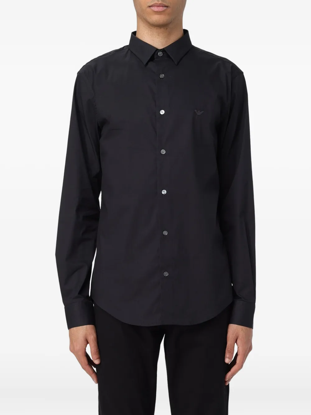 Рубашка на пуговицах Giorgio Armani, черный
Рубашка на пуговицах Giorgio Armani, черный