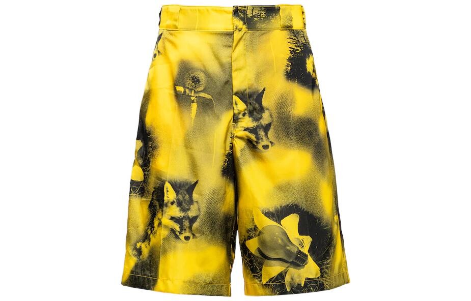 Повседневные шорты мужские желтые Prada, желтый
Повседневные шорты мужские желтые Prada, желтый