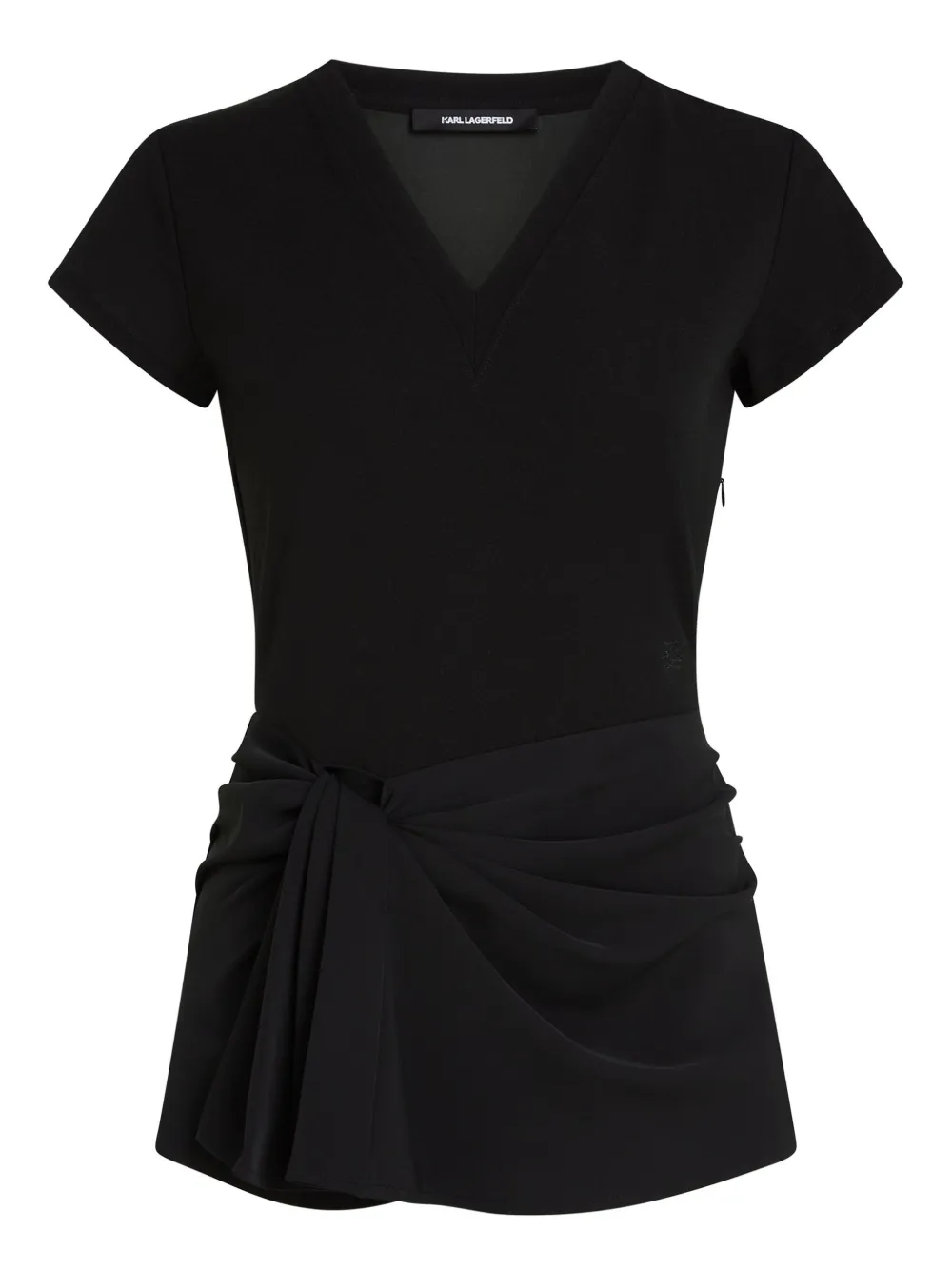 Топ с V-образным вырезом KARL LAGERFELD, черный
Топ с V-образным вырезом KARL LAGERFELD, черный