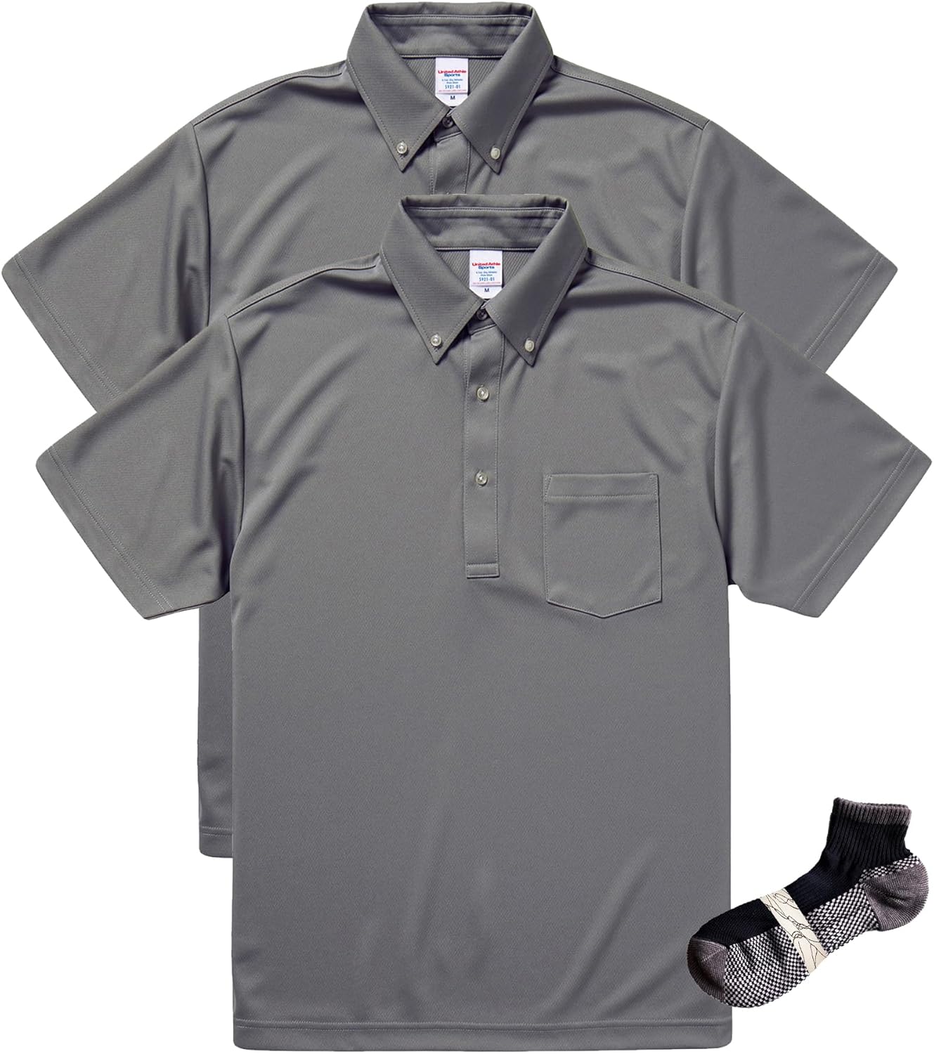 Мужская спортивная рубашка-поло UnitedAthle 592101 Dry с карманами, 113 г (на пуговицах) United Athle, серый
Мужская спортивная рубашка-поло UnitedAthle 592101 Dry с карманами, 113 г (на пуговицах) United Athle, серый