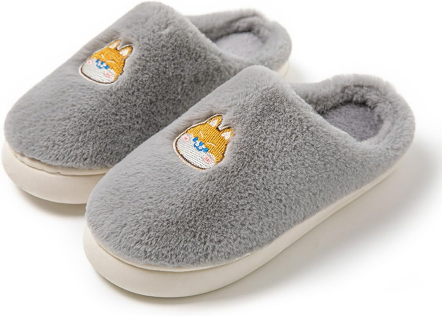 Домашние тапочки в виде собак для женщин и мужчин, милые плюшевые, забавные, корги, мягкие и пушистые, новинка, кавай, для дома и улицы, в спальню, мягкие, теплые, нескользящие Elirar, серый
Домашние тапочки в виде собак для женщин и мужчин, милые плюшевые, забавные, корги, мягкие и пушистые, новинка, кавай, для дома и улицы, в спальню, мягкие, теплые, нескользящие Elirar, серый