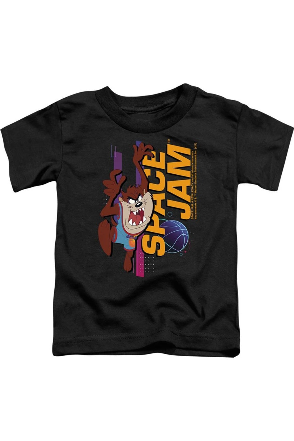 Футболка для малышей с Тацем из "Космического джема 2" Gildan, черный
Футболка для малышей с Тацем из "Космического джема 2" Gildan, черный