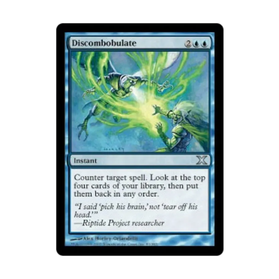 CCG Дискомбобулировать (U), MTG - 10th Edition
CCG Дискомбобулировать (U), MTG - 10th Edition