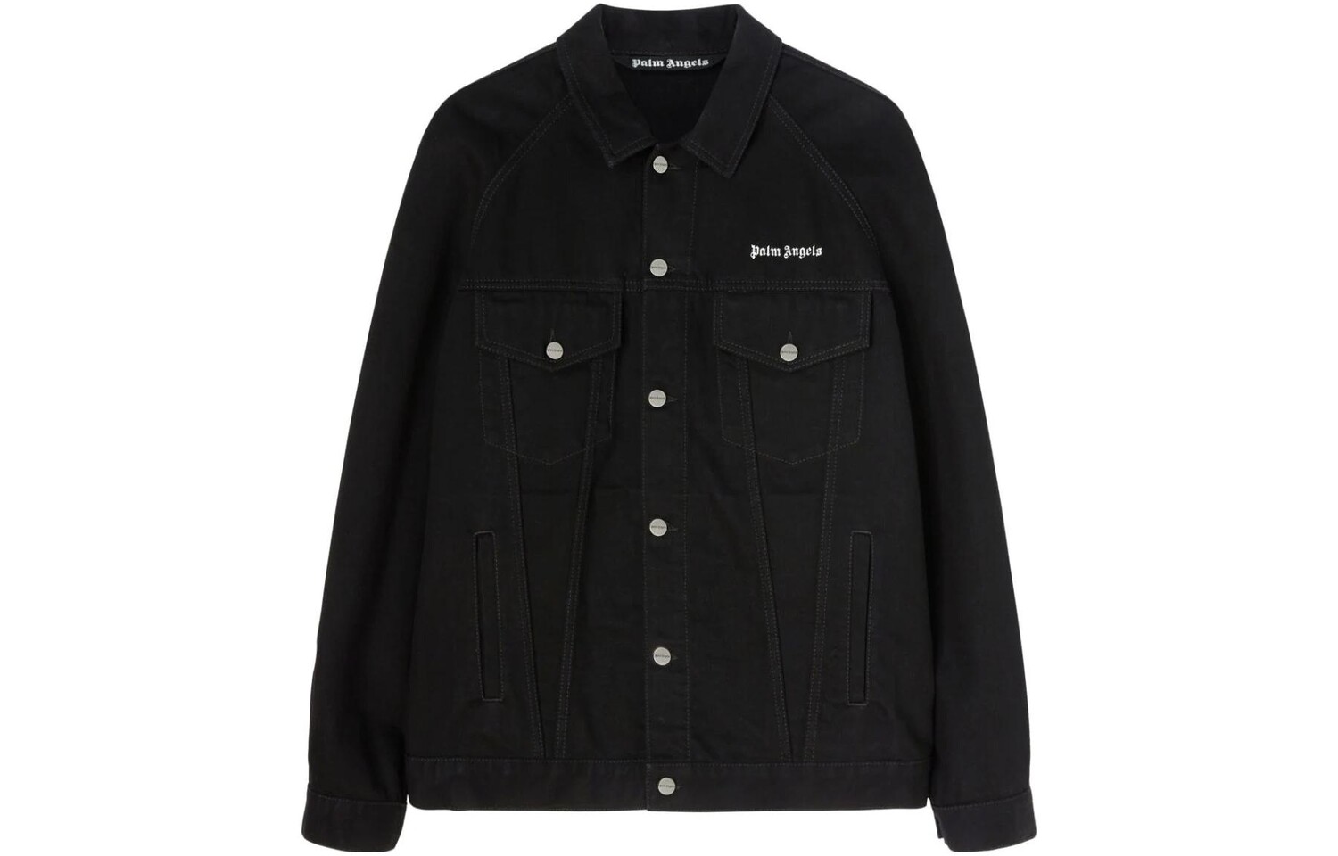 Куртка мужская Palm Angels с вышитым логотипом, черный
Куртка мужская Palm Angels с вышитым логотипом, черный