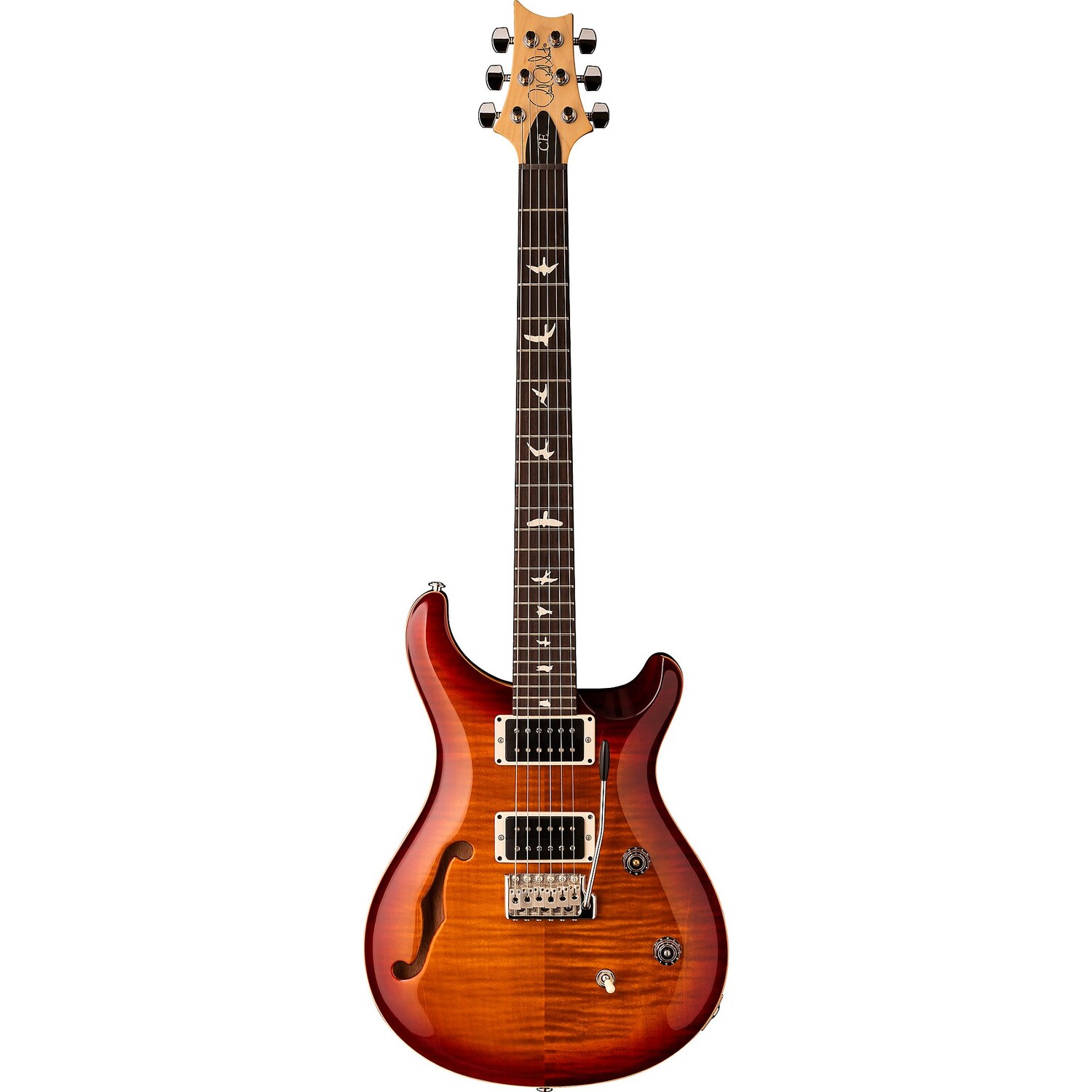 PRS CE 24 Полуполая электрогитара Dark Cherry Sunburst
PRS CE 24 Полуполая электрогитара Dark Cherry Sunburst