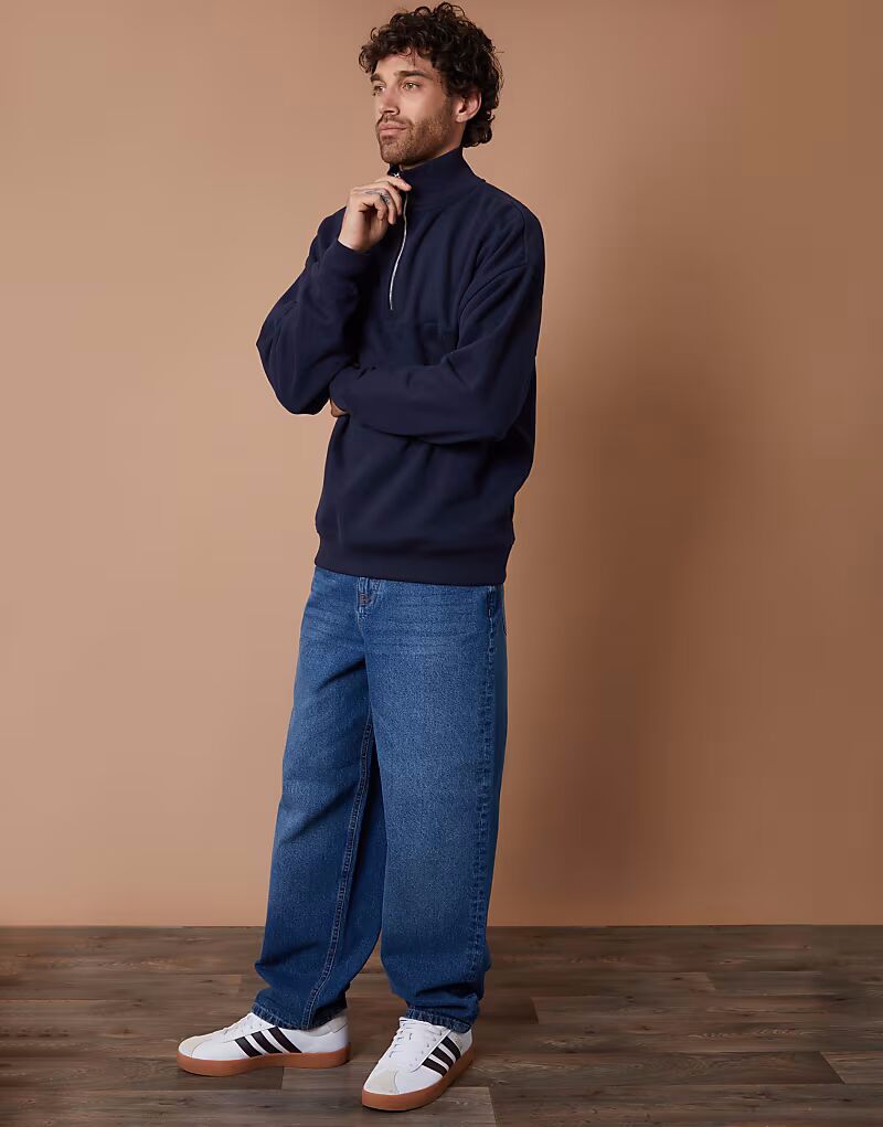 Джинсы Baggy fit синего цвета Threadbare
Джинсы Baggy fit синего цвета Threadbare
