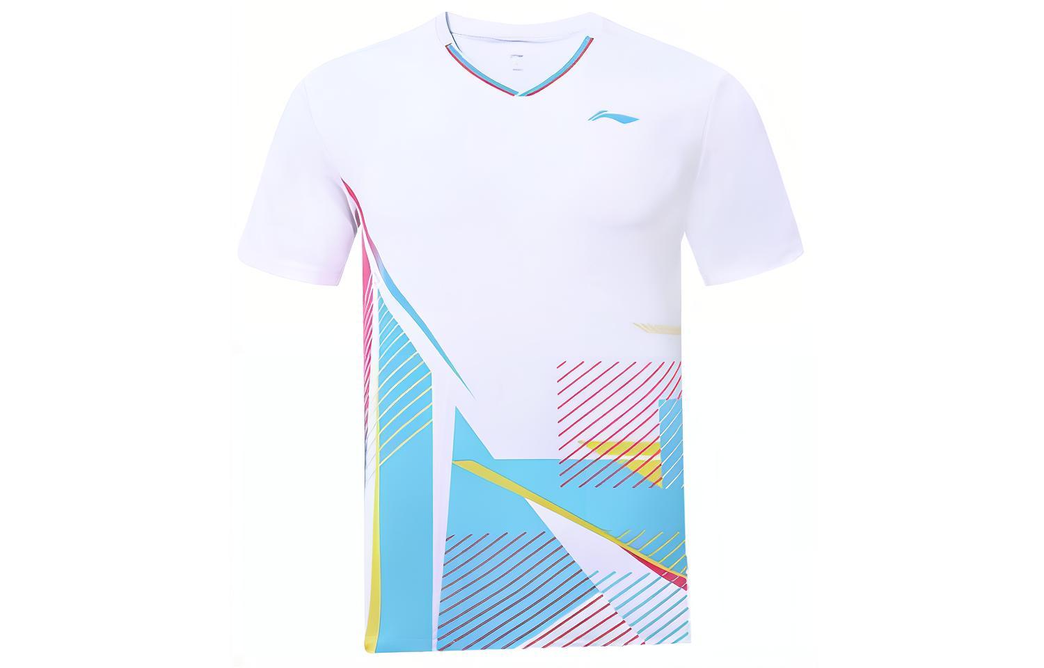 Лининг бадминтонная одежда мужская стандартная белая 
Лининг бадминтонная одежда мужская стандартная белая