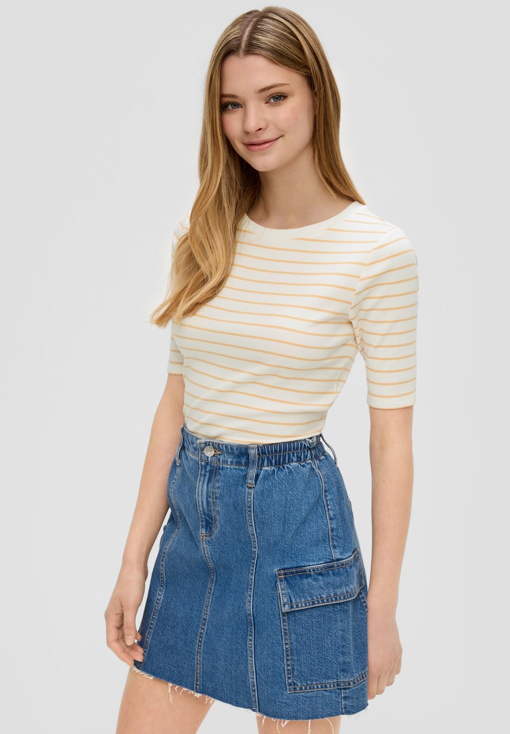 Футболка с принтом MIT STRUKTUR QS, цвет mango
Футболка с принтом MIT STRUKTUR QS, цвет mango