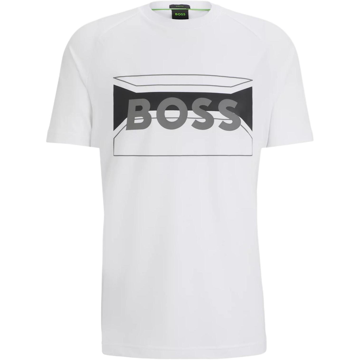 Футболка с принтом логотипа HUGO BOSS, белый
Футболка с принтом логотипа HUGO BOSS, белый