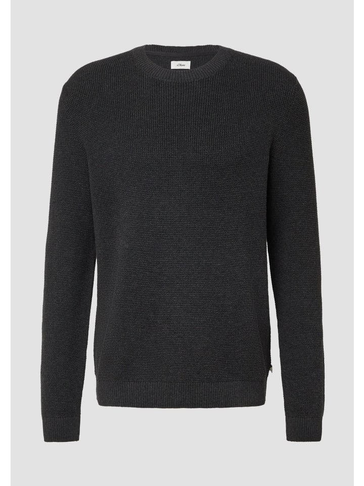 Вязаный свитер цвета 9898_темно-серый s.Oliver
Вязаный свитер цвета 9898_темно-серый s.Oliver