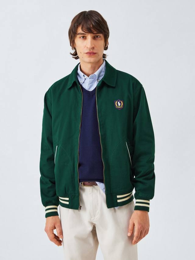 Куртка с застежкой-молнией из хлопка Ralph Lauren
Куртка с застежкой-молнией из хлопка Ralph Lauren