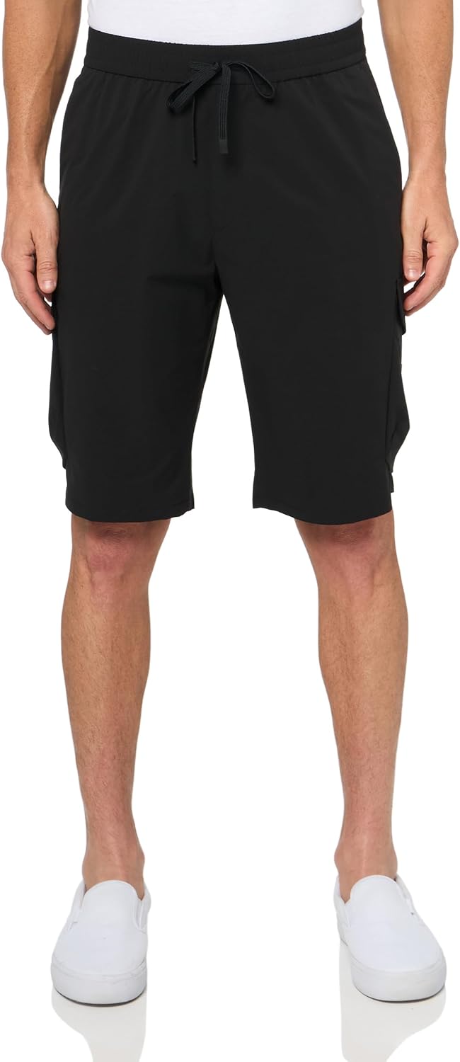 BOSS Men's Tech Urbanex Cargo легкие шорты, Black Sky
BOSS Men's Tech Urbanex Cargo легкие шорты, Black Sky