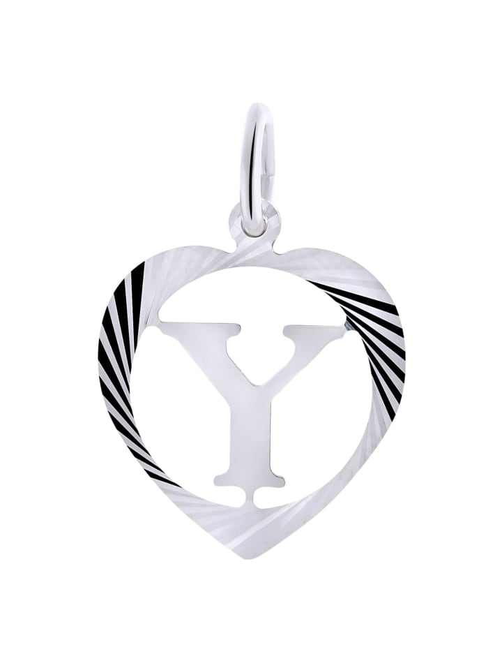 Lucardi Подвеска из серебра 925 пробы в форме сердца с буквой Y
Lucardi Подвеска из серебра 925 пробы в форме сердца с буквой Y