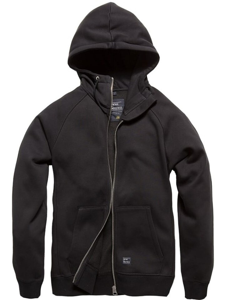Спортивная куртка Vintage Industries Sweatjacke, черный 
Спортивная куртка Vintage Industries Sweatjacke, черный