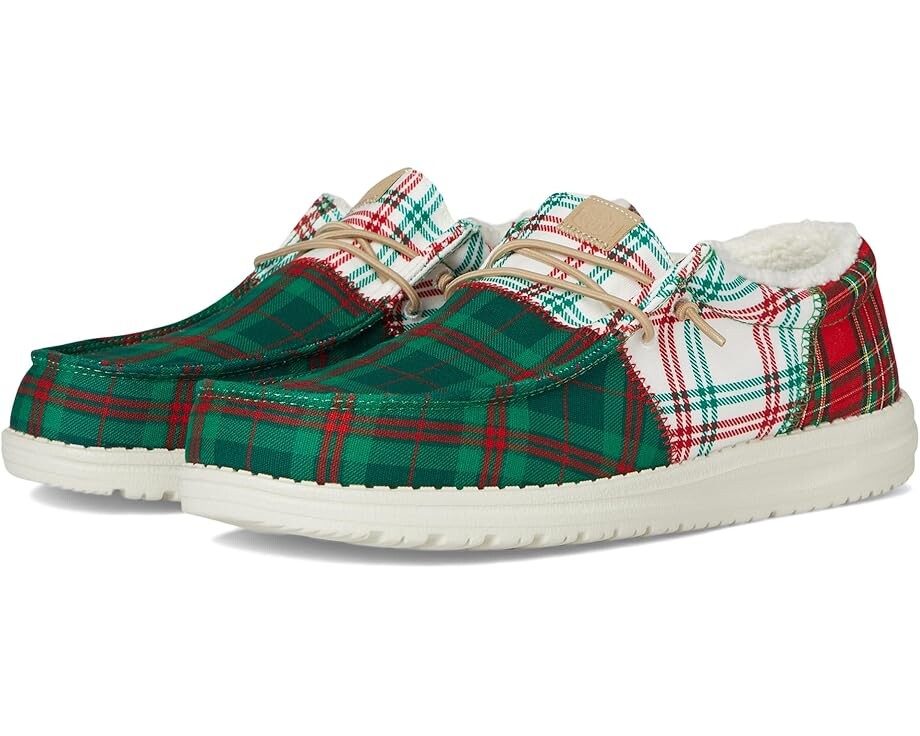Кроссовки Hey Dude Wally Tri Tartan Plaid, цвет Green/White/Red, Белый, Кроссовки Hey Dude Wally Tri Tartan Plaid, цвет Green/White/Red
Кроссовки Hey Dude Wally Tri Tartan Plaid, цвет Green/White/Red, Белый, Кроссовки Hey Dude Wally Tri Tartan Plaid, цвет Green/White/Red