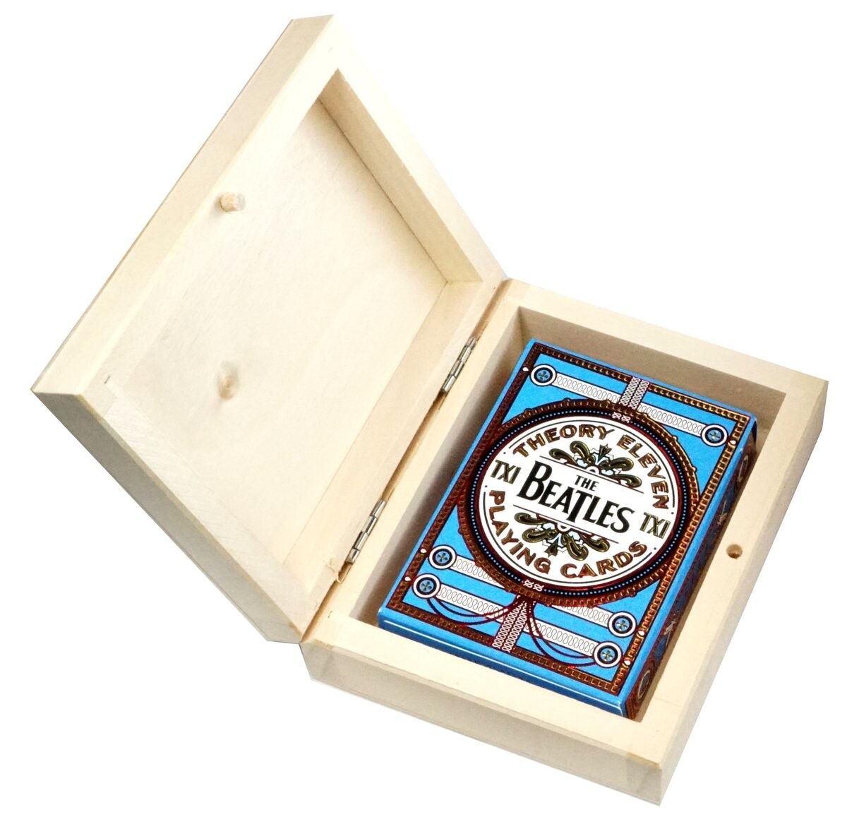 Набор игральных карт BICYCLE BEATELS 1 DECK в деревянной коробке*
Набор игральных карт BICYCLE BEATELS 1 DECK в деревянной коробке*