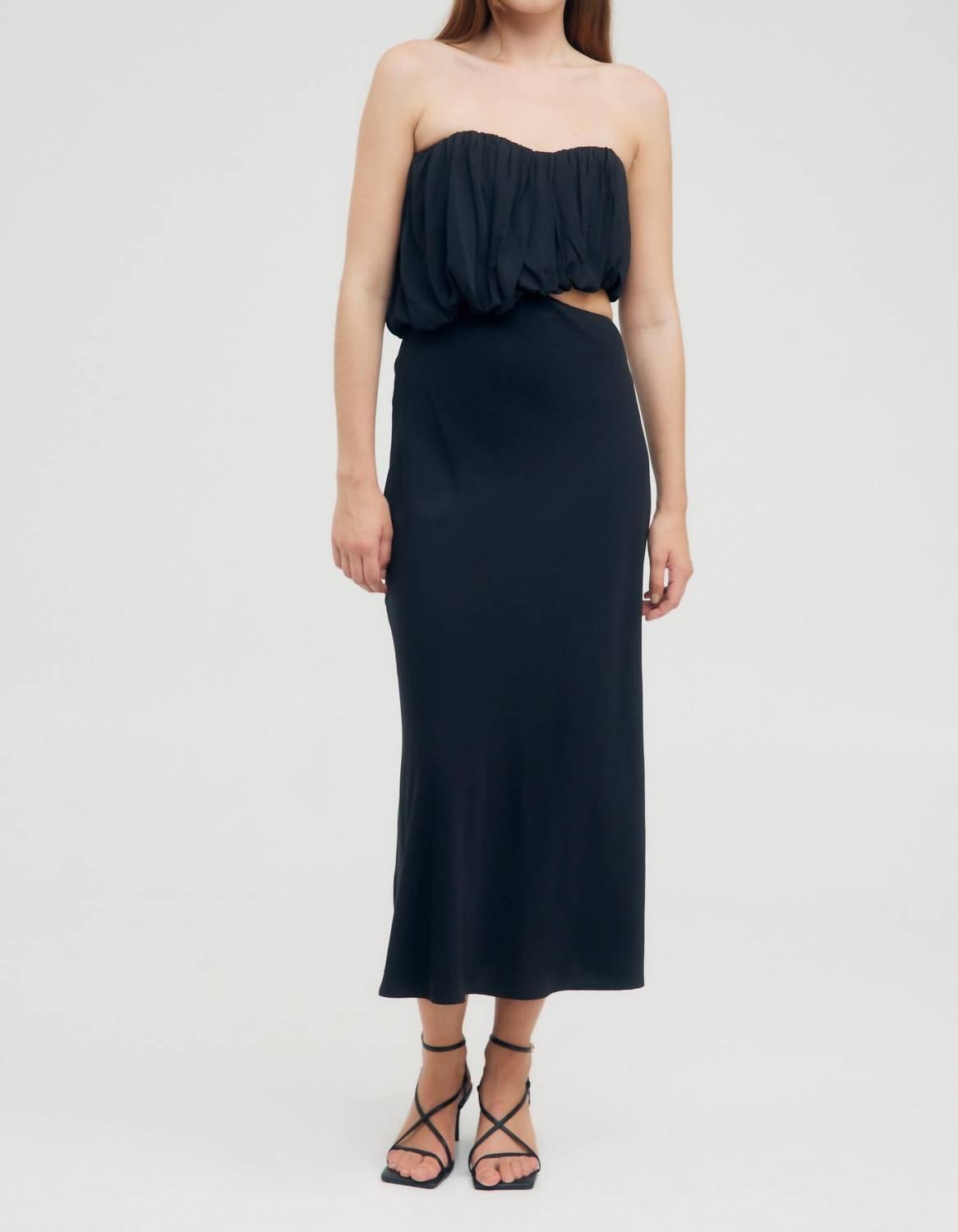 Платье без бретелей Overflow 2.0 черное THIRD FORM
Платье без бретелей Overflow 2.0 черное THIRD FORM