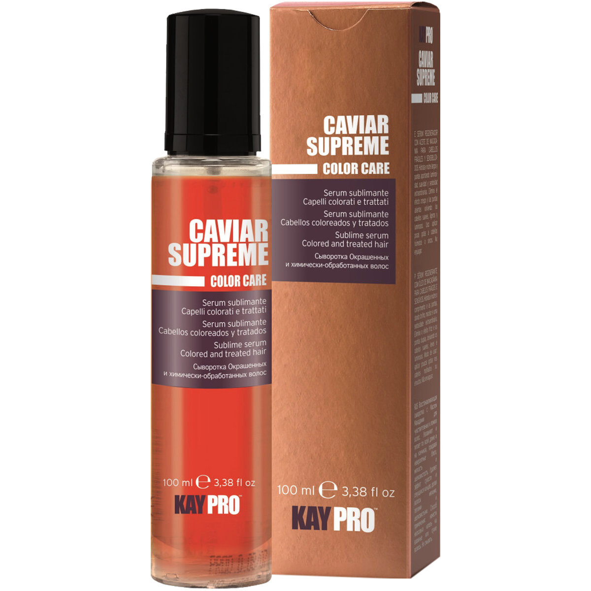 KayPro Caviar Supreme Color Care - сыворотка, улучшающая цвет, 100мл
KayPro Caviar Supreme Color Care - сыворотка, улучшающая цвет, 100мл