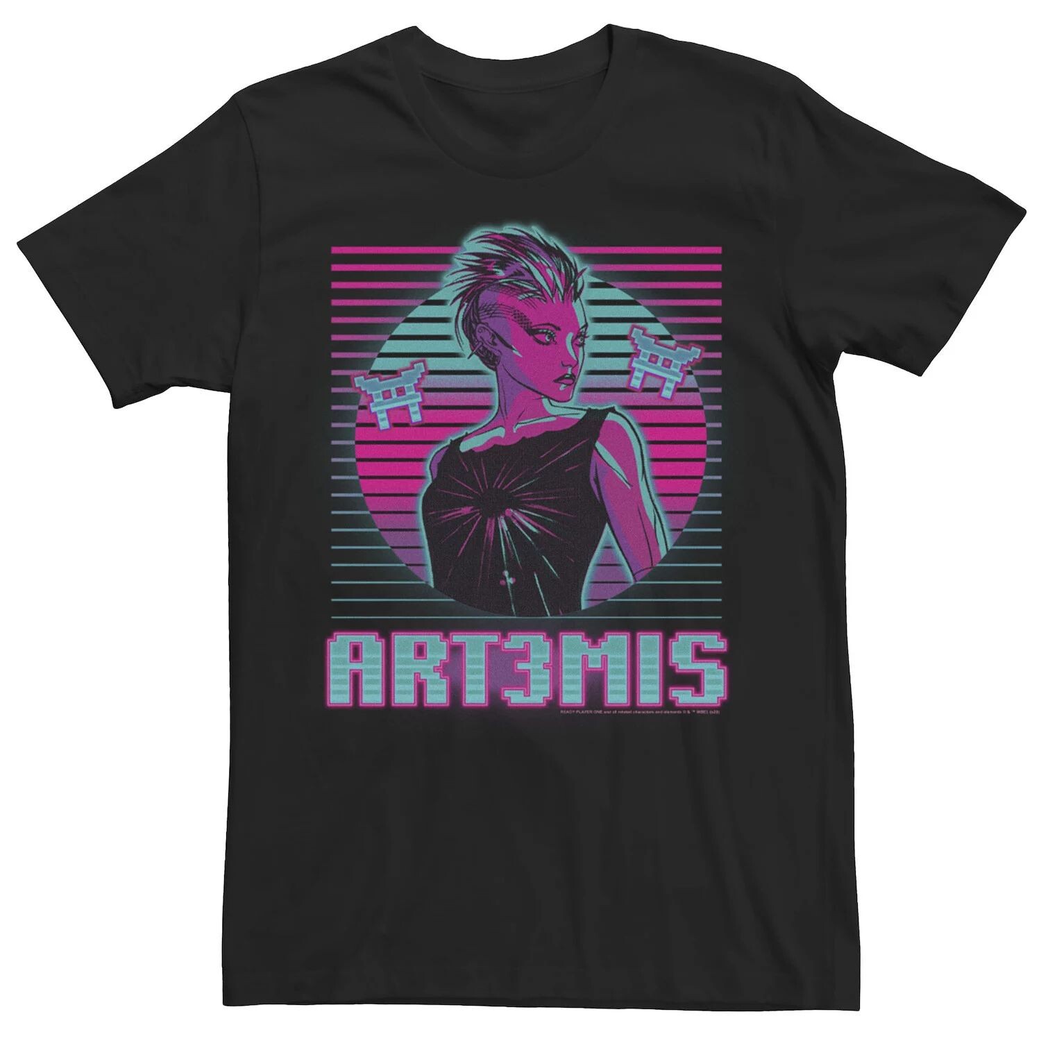 Мужская футболка Ready Player One Artemis с неоновым портретом и ставнями Licensed Character
Мужская футболка Ready Player One Artemis с неоновым портретом и ставнями Licensed Character