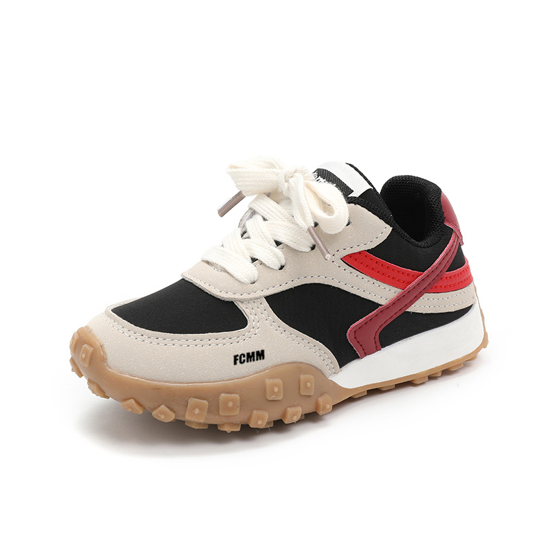 Нескользящие и дышащие низкие повседневные кроссовки для детей FCMM, черный
Нескользящие и дышащие низкие повседневные кроссовки для детей FCMM, черный
