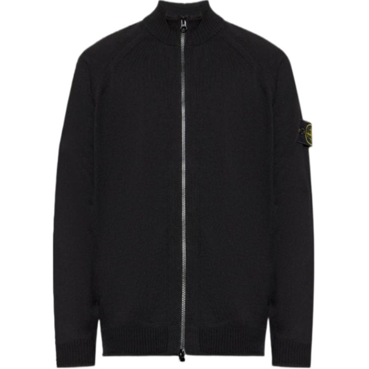 Кардиган вязаный с молнией и логотипом STONE ISLAND, черный
Кардиган вязаный с молнией и логотипом STONE ISLAND, черный