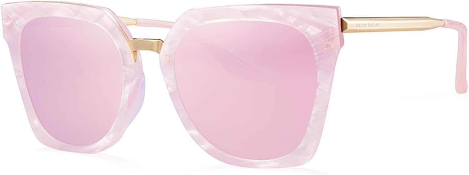 Солнцезащитные очки TAC Polarizer с многослойной оправой в стиле ретро, золотистым клеем и круглой формой, женские MOLSTA, Pink Tortoiseshell Gold Frame +Coated Pink Sheet
Солнцезащитные очки TAC Polarizer с многослойной оправой в стиле ретро, золотистым клеем и круглой формой, женские MOLSTA, Pink Tortoiseshell Gold Frame +Coated Pink Sheet