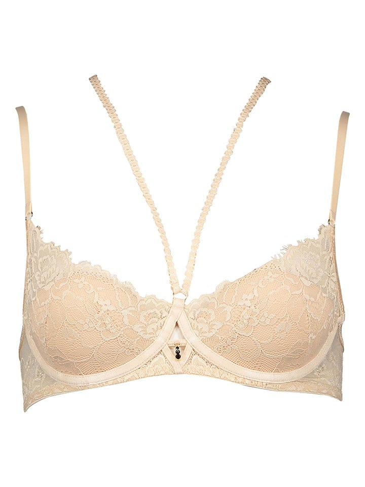 Бюстгальтер пуш-ап LASCANA, бежевый
Бюстгальтер пуш-ап LASCANA, бежевый