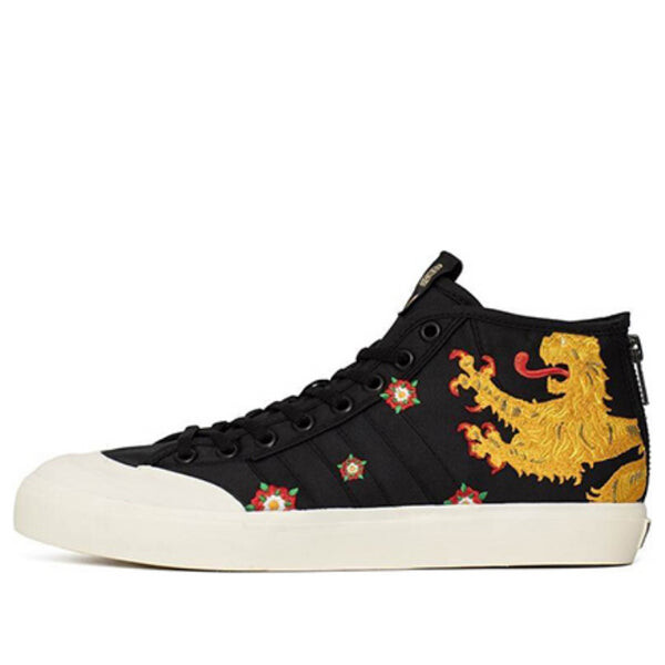 Кроссовки footpatrol x juice x matchcourt mid Adidas, черный
Кроссовки footpatrol x juice x matchcourt mid Adidas, черный