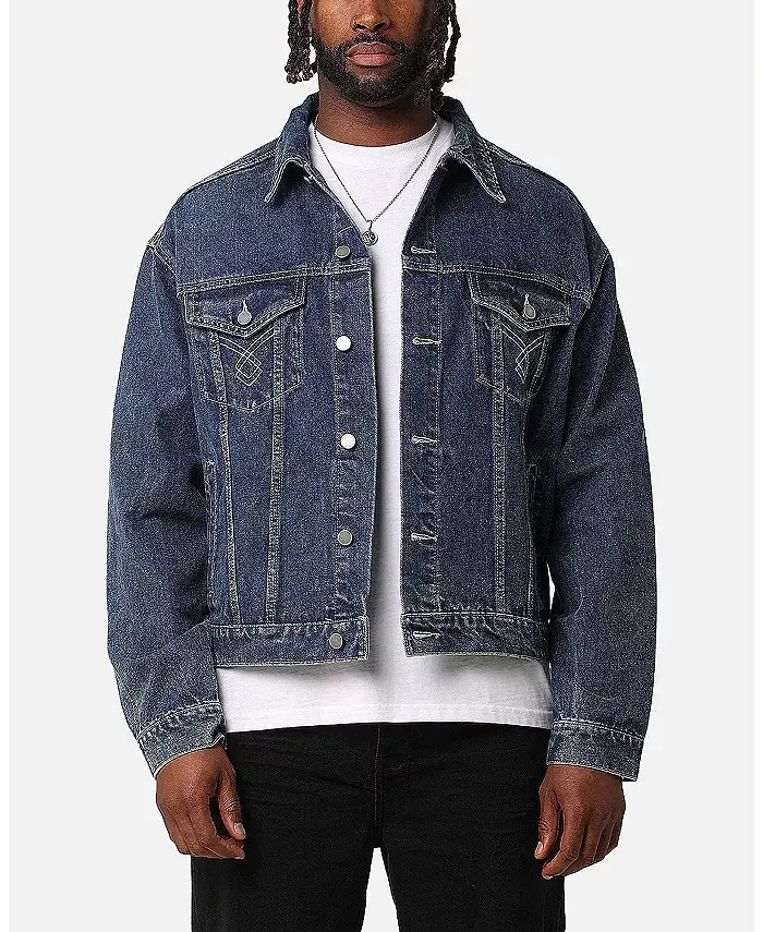 Мужская классическая джинсовая куртка в стиле Trucker XXIII, синий
Мужская классическая джинсовая куртка в стиле Trucker XXIII, синий