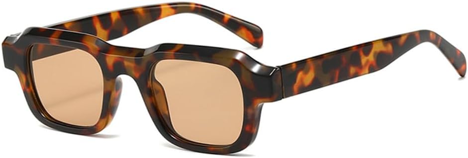 Квадратные женские солнцезащитные очки сине-зеленого цвета с защитой от УФ-излучения UV400. Мужские модные солнцезащитные очки в стиле панк с градиентным переходом цвета FYTUP, Leopard Tea
Квадратные женские солнцезащитные очки сине-зеленого цвета с защитой от УФ-излучения UV400. Мужские модные солнцезащитные очки в стиле панк с градиентным переходом цвета FYTUP, Leopard Tea